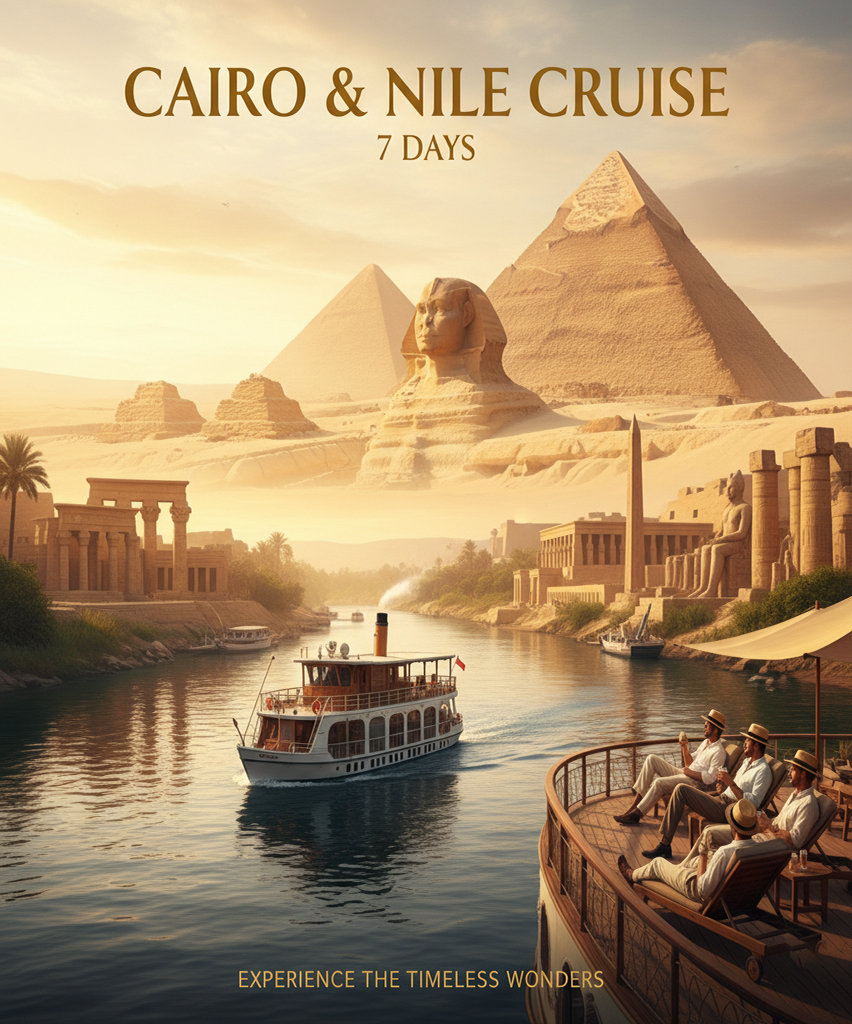 Cairo & Nile Cruise – 7 Days vertical1