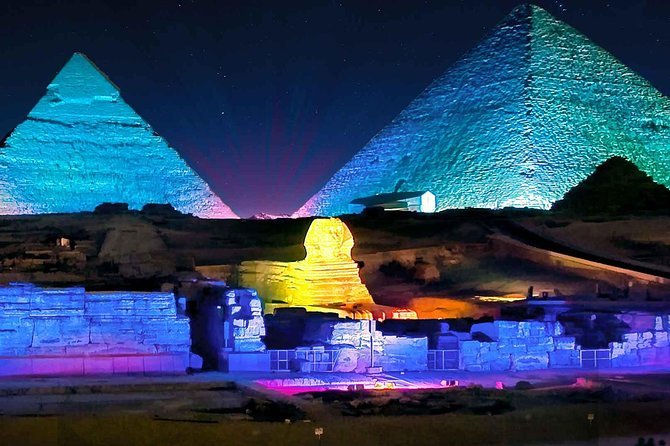 f3Giza Pyramids Sound and Light Show